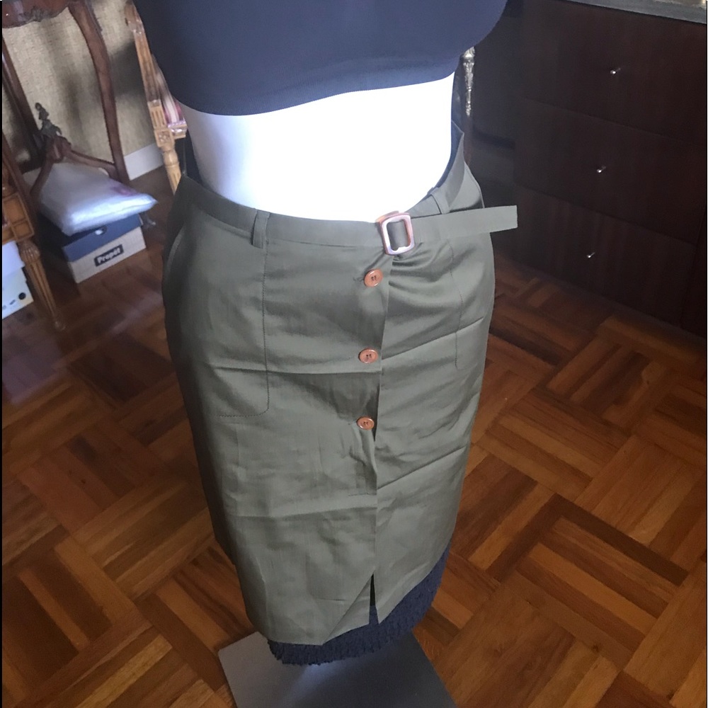 NWOT PATRICK GERARD SKIRT  s 40 .Waist 29” FRANCE.